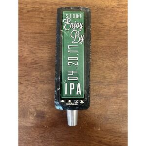 Stone Brewing IPA 7in Tap Handle Enjoy By 04.20.17 India Pale Ale Beer Pull Bar